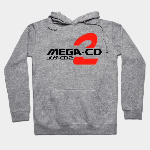 Mega CD 2 - Japanese Sega CD 2 Hoodie by MalcolmDesigns